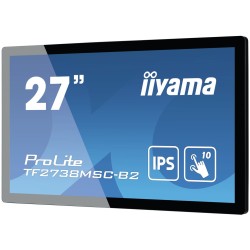 iiyama ProLite TF2738MSC-B2 monitor komputerowy 68,6 cm (27") 1920 x 1080 px Full HD LED Ekran dotykowy Przeznaczony dla wielu
