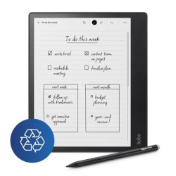 Kobo eBook-Reader eBookReader Elipsa 2E 32GB Zestaw z rysikiem (N605-KU-BK-K-BU) (N605KUBKKBU)