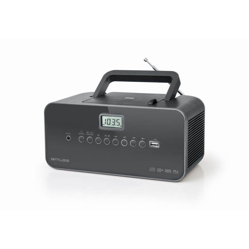 Przenośny odtwarzacz CD Muse M-28 DG Czarny Przenośny odtwarzacz CD Muse M-28 DG Czarny