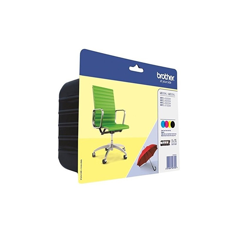 Brother tusz LC-229XL LC229XL i kolorowy (LC229XLVALBP)