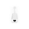 HUB 3-portowy USB 3.0 SuperSpeed z LANGigabit LAN adapter, aluminium