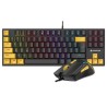TRACER GAMEZONE ZESTAW KLAWIATURA+MYSZ HORNET87 USB