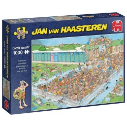 Jan van Haasteren Pool Pile-Up 1000 pcs Puzzle układanka 1000 szt. Kreskówki