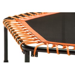 Trampolina Fitness 128cm pomarańczowa
