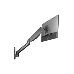 Uchwyt ścienny pojedynczy 1xLCD max 32" i 9kg z sprężyną gazową