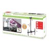 Techly ICA-CPLB 946S uchwyt do tablic informacyjnych 177,8 cm (70") Czarny