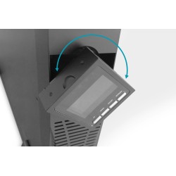 Zasilacz awaryjny UPS Online Rack 19" 10kVA/10kW 2U USB RS232 bez baterii (bat. DN-170108) GŁ.620mm