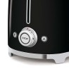 Toster Smeg TSF02BLEU czarny 4 kromek, metalowa obudowa