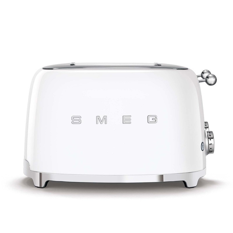 Skrudintuvas Smeg na 4 kromki, balta Skrudintuvas Smeg na 4 kromki, balta
