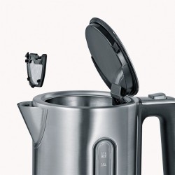 Severin 3418000 czajnik elektryczny 1,7 l 3000 W Czarny, Stal nierdzewna