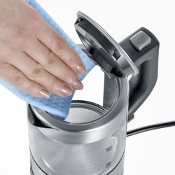 Severin WK 3472 czajnik elektryczny 0,5 l 1100 W Srebrny