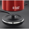 Russell Hobbs 20412-70 czajnik elektryczny Czarny, Czerwony, Stal nierdzewna