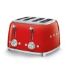 Toster Smeg TSF03RDEU 4 kromek czerwony 2000 W