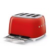 Toster Smeg TSF03RDEU 4 kromek czerwony 2000 W