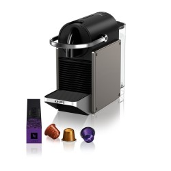 Krups Ekspres do kawy Nespresso Pixie (XN306T) tytan