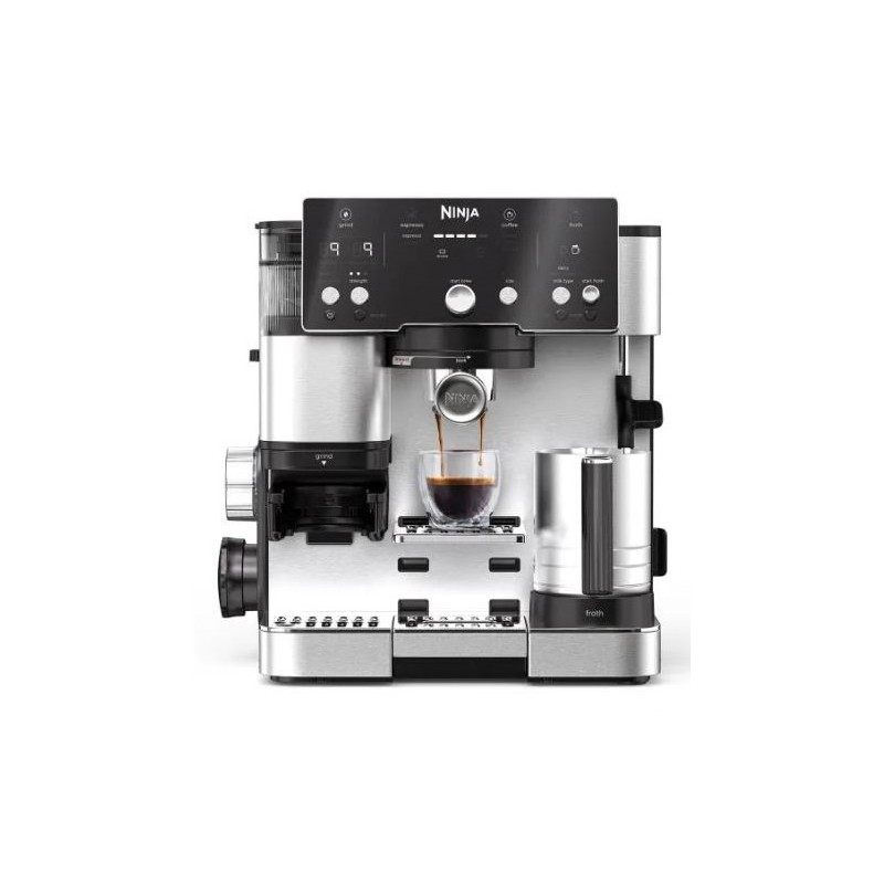 Ekspres do kawy Ninja Luxe Essential (ES501EU) srebrny Ekspres do kawy Ninja Luxe Essential (ES501EU) srebrny