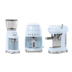 Ekspres do kawy SMEG model DCF02PBEU pastelowy niebieski