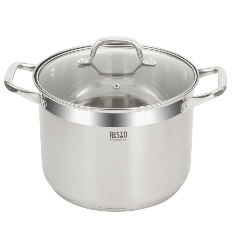 Resto Kitchenware Libra 8 l Okrągły Stal nierdzewna Resto Kitchenware Libra 8 l Okrągły Stal nierdzewna