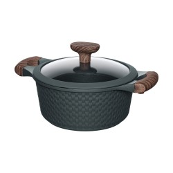 Resto Kitchenware Ran 2,4 l Okrągły Czarny, Drewno