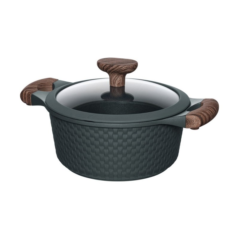 Resto Kitchenware Ran 2,4 l Okrągły Czarny, Drewno Resto Kitchenware Ran 2,4 l Okrągły Czarny, Drewno