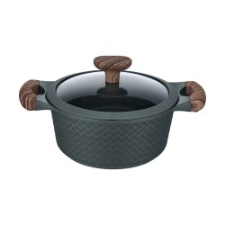 Resto Kitchenware Ran 2,4 l Okrągły Czarny, Drewno