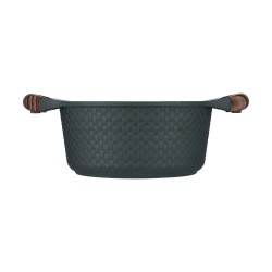 Resto Kitchenware Ran 2,4 l Okrągły Czarny, Drewno