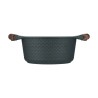 Resto Kitchenware Ran 2,4 l Okrągły Czarny, Drewno