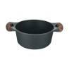 Resto Kitchenware Ran 2,4 l Okrągły Czarny, Drewno