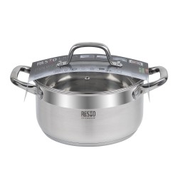 Resto Kitchenware Libra 3,6 l Okrągły Stal nierdzewna