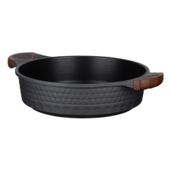 Resto Kitchenware 93506 garnek 4,4 l Okrągły Czarny, Drewno