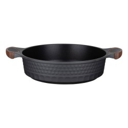 Resto Kitchenware 93506 garnek 4,4 l Okrągły Czarny, Drewno