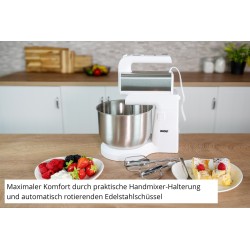 Unold Blender ręczny z misą miksującą Hannah biały srebrny