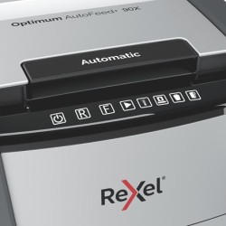 Rexel Niszczarka Optimum AutoFeed+ 90X, (P-4), 90 kartek, 34 l kosz