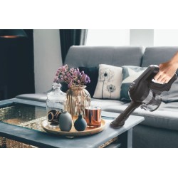 Hoover HF1 HF103X 011 Pionowy odkurzacz Bateria Suchy Tkanina Bez worka 0,9 l 170 W Tytan