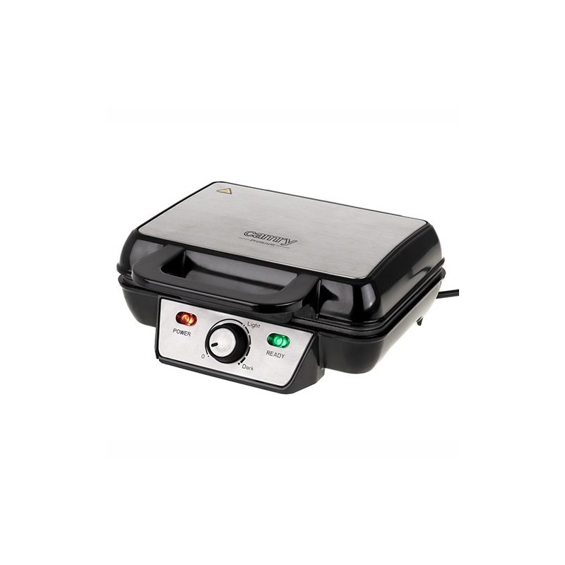 Camry CR 3046 gofrownica 2 wafel(e) Czarny 1000 W Camry CR 3046 gofrownica 2 wafel(e) Czarny 1000 W