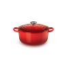 Le Creuset Signature Roaster okrągły 22cm wiśniowy