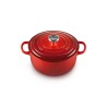 Le Creuset Signature Roaster okrągły 22cm wiśniowy