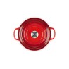Le Creuset Signature Roaster okrągły 22cm wiśniowy