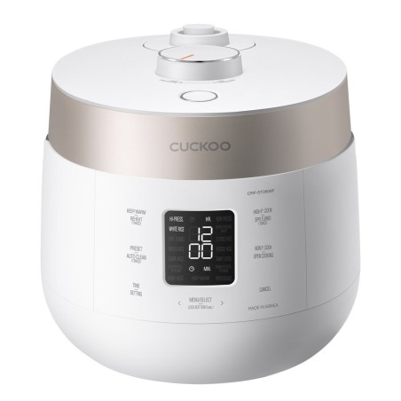 Urządzenie do gotowania ryżu z kukułką + parowar 1,08l biały CRP-ST0609F