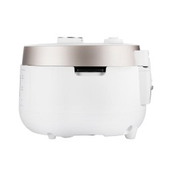 Urządzenie do gotowania ryżu z kukułką + parowar 1,08l biały CRP-ST0609F