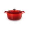 Le Creuset Signature Roaster okrągły 28cm wiśniowy
