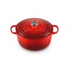 Le Creuset Signature Roaster okrągły 28cm wiśniowy