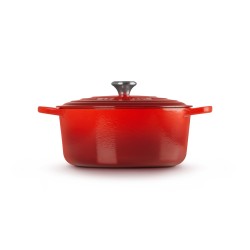 Le Creuset Signature Roaster okrągły 28cm wiśniowy