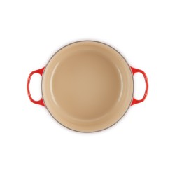 Le Creuset Signature Roaster okrągły 28cm wiśniowy