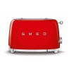 Smeg TSF01RDEU toster 6 2 kaw. 950 W Czerwony