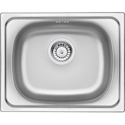 Zlewozmywak stalowy 1-komorowy ZEU 310A 5908212005583