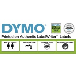 DYMO LW - Etykiety na teczki podwieszane imiennych - 12 x 50 mm - S0722460