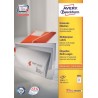 Avery 3652Z samoprzylepne etykiety Prostokąt Biały 2100 szt.
