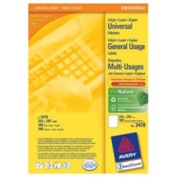 Avery Multi-Function Labels Biały