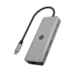 Stacja dokująca ICY BOX 9-w-1 przenośna USB 3.2 Gen 1 Type-C sprzedaż detaliczna